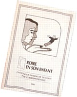 Couverture du premier catalogue noir et blanc d'Eveil & Jeux.