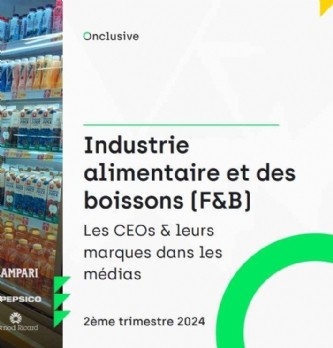 Quelle est la visibilité des CEO de l'industrie alimentaire et des boissons dans les médias ?